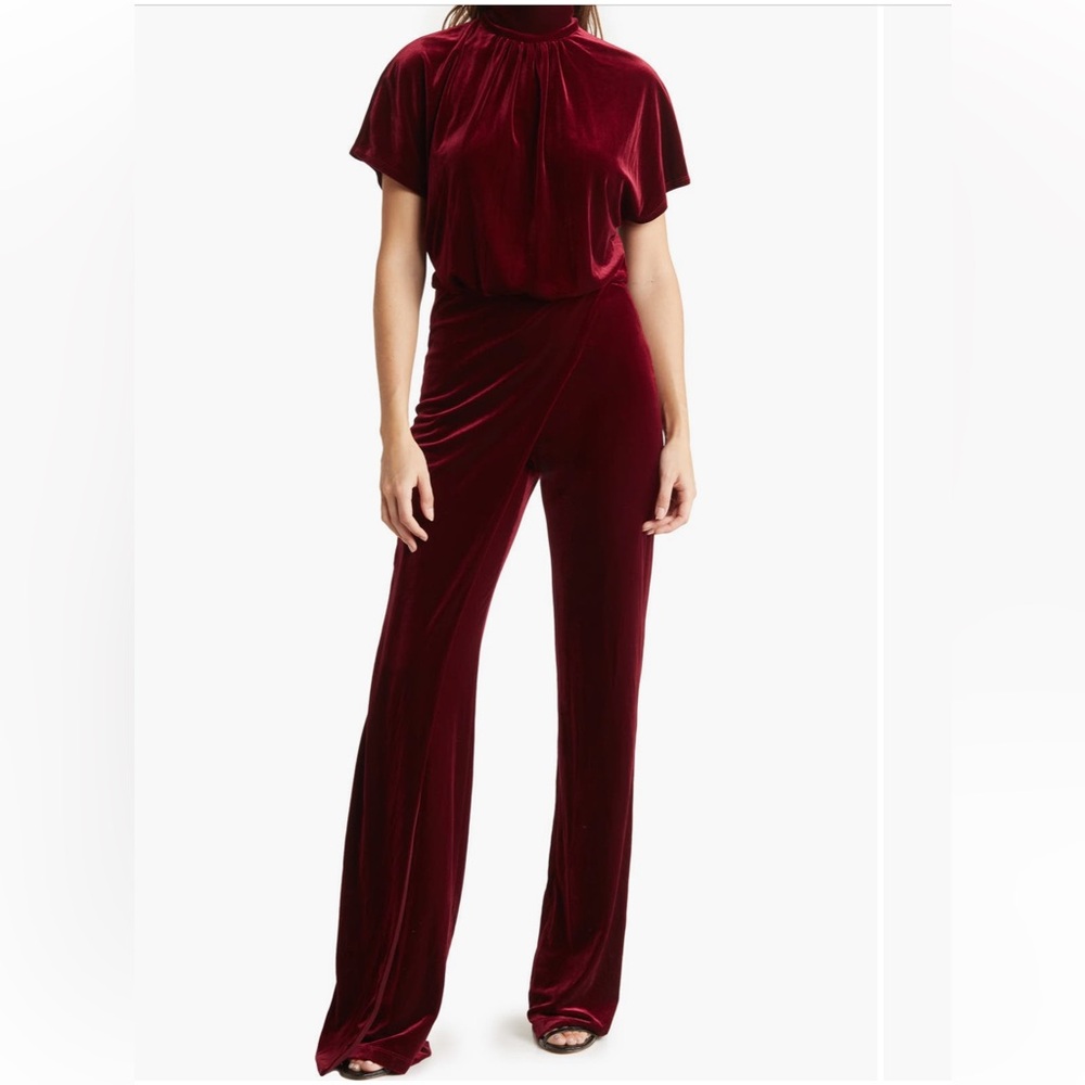 Black Halo Cash Blouson Jumpsuit - Picture 2 of 5